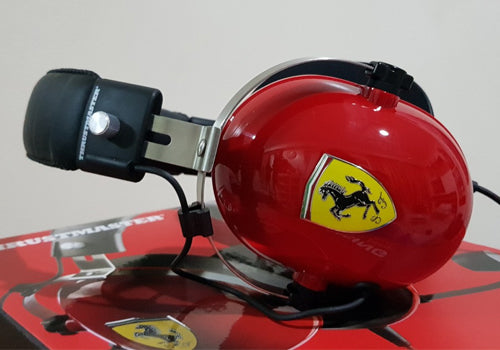Thrustmaster T.Racing Scuderia Ferrari Edition Gaming Headset For PC, PS4, PS5, Xbox One Thrustmaster T.Racing Scuderia Ferrari Edition Gaming Headset For PC, PS4, PS5, Xbox One